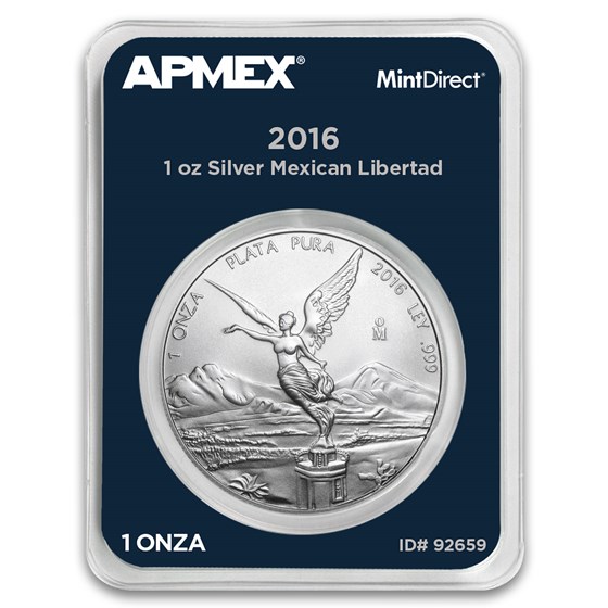 2016 Mexico 1 oz Silver Libertad (MintDirect® Single) 2016 Mexico 1 oz Silver Libertad (MintDirect® Single)